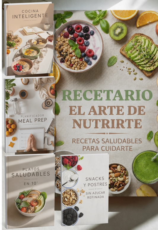 🌿El Arte de Nutrirte: Recetas fáciles que mejoran tu alimentación y tu energía día a día.